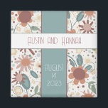 Cheerful Flowers Fun Inspirivity Wedding magnets<br><div class="desc">These fun wedding magnets features some cheerful and colourful flowers. Great for wedding favours or save the date reminders. The pretty design has a whimsical look that is perfect for the spring or summer wedding season. Find beautiful matching items in the “Cheerful Flowers” Inspirivity Collection. Don’t forget to check out...</div>