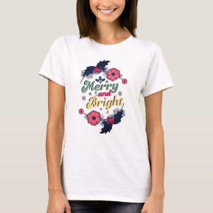 Cheerful, funny Christmas Funny design T-Shirt