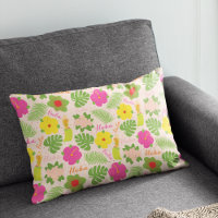 Cheerful Hawaiian Hula Dancer Accent Art