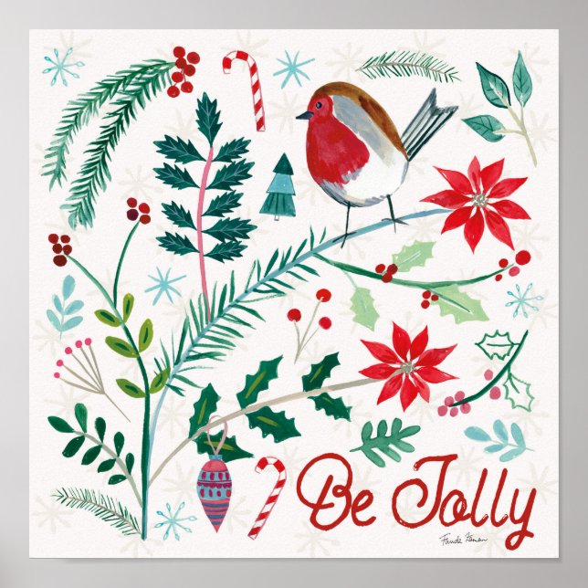 Cheerful Holiday - Be Jolly Poster (Front)