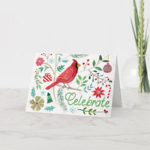 Cheerful Holiday - Celebrate Card