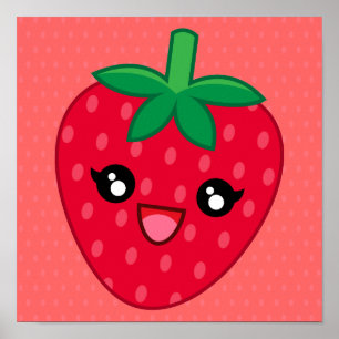 Cheerful Ichigo Poster