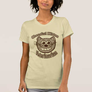 Cheerful Kitten Veterinarian T-Shirt