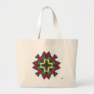 Cheerful Large Tote Bag