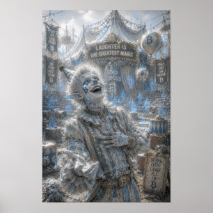Cheerful Laughter / Clown / Circus Poster
