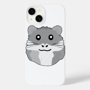 Cheerful Minimalist Hamster Case-Mate iPhone 14 Case