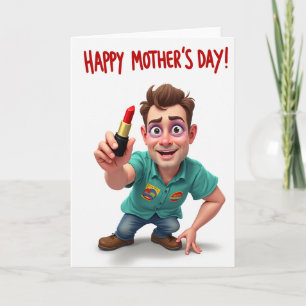 Cheerful Moms Day Gift Card