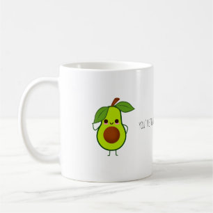 Cheerful Morning Avocado Sayings Coffee Mug