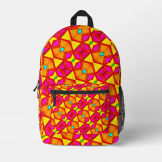 Cheerful Pattern Backpack