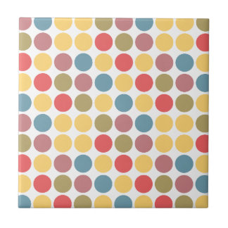 Cheerful Polka Dot Tile