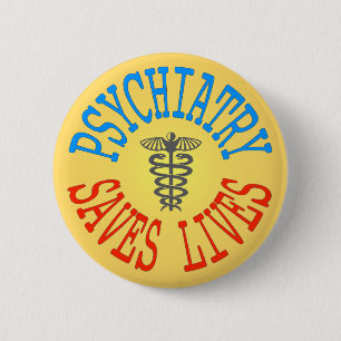 Cheerful Pro-Psychiatry Button