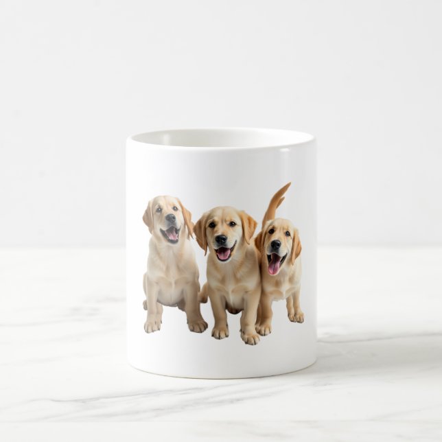 Cheerful Retriever Mug (Center)