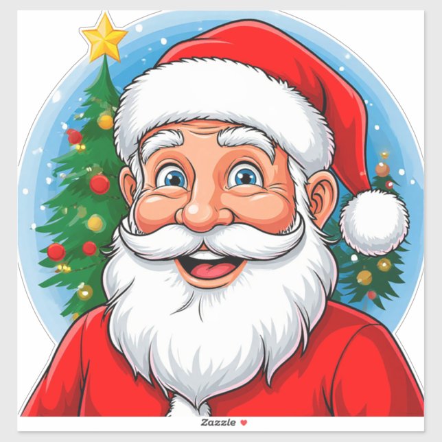 Cheerful Santa Claus (Sheet)