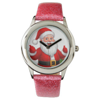 Cheerful Santa Claus Watch