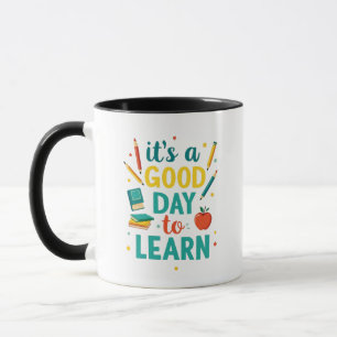Cheerful School & Teacher Design Mug