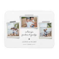 Cheerful Sentiments Snapshot Photo Magnet