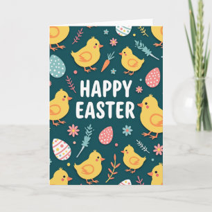 Cheerful Springtime Greeting Card