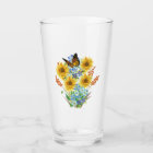 Cheerful Sunflower and Butterfly Bouquet Kitchen