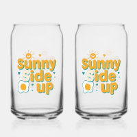 Cheerful "Sunny Side Up" with Egg and Sun