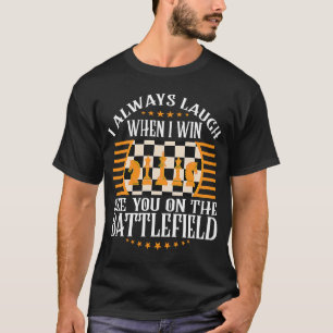 Cheerful Thoughts Of Smartness Of Chess Quote T-Shirt