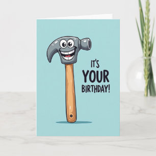 Cheerful Tool Birthday Card