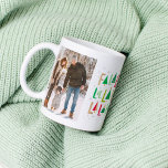 Cheerful Trees Christmas Photo Mug<br><div class="desc">Customise this mug with your photo and text to make a one of a kind holiday gift for a loved one or for yourself. Matching holiday cards and other items are available at our store or upon request. Design©www.berryberrysweet.com</div>