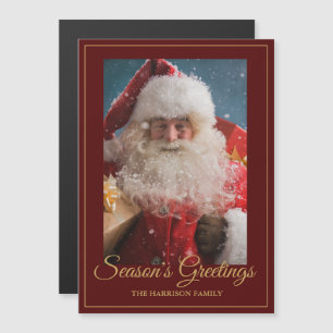 Cheerful Winter Santa Claus Personalised Christmas