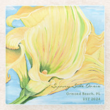 Cheerful Yellow Calla Lily Vacation Home