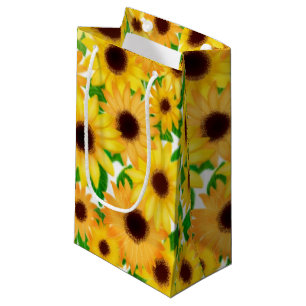 Cheerful Yellow Sunflowers Gift Bag