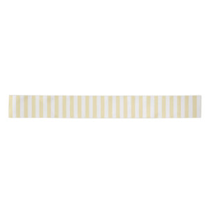  Cheerful Yellow White Stripe All Occasion Craft  Satin Ribbon