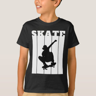 Cheerfully Skateboarding Weekends Quote 2  T-Shirt