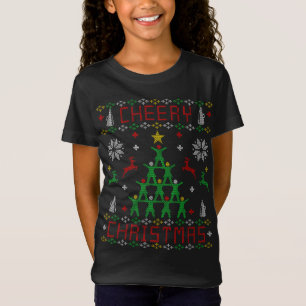 Cheering Cheerleader Ugly Christmas Sweater Party