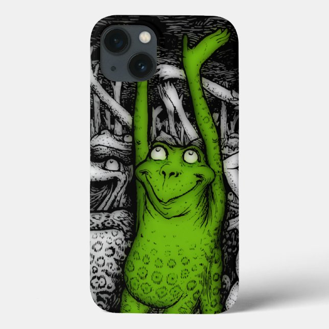 Cheering Frogs Case-Mate iPhone Case (Back)