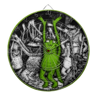 Cheering Frogs Dartboard