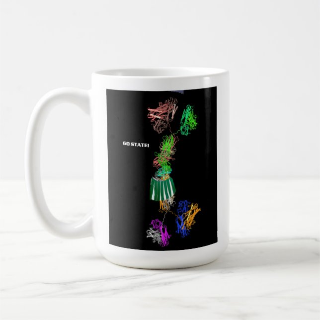 Cheering Immunoglobulin Coffee Mug (Left)