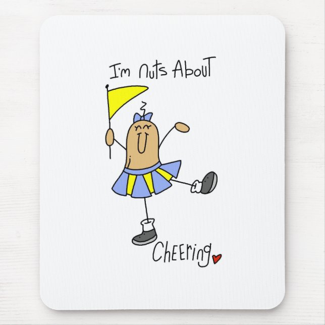 Cheering Nut Mouse Mat (Front)