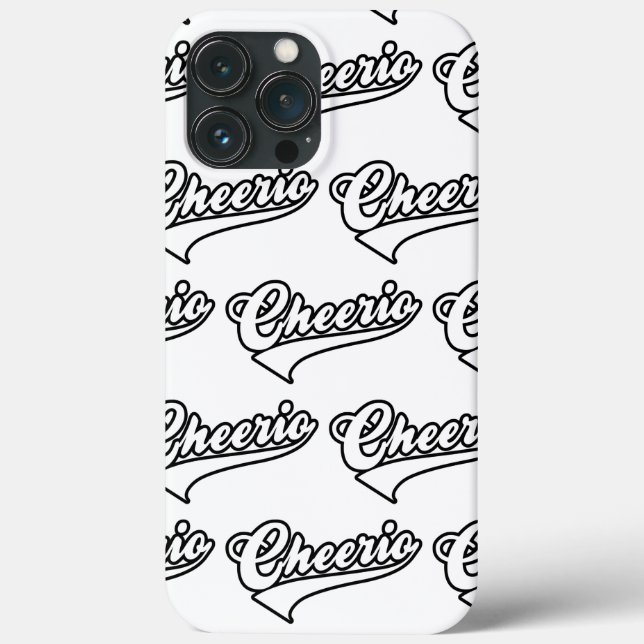 Cheerio Case-Mate iPhone Case (Back)