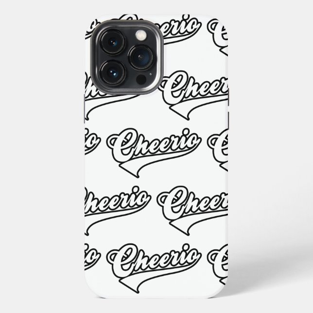 Cheerio iPhone Case (Back)