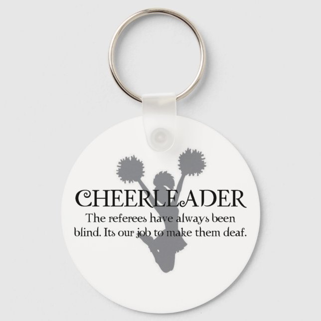 cheerleader1 keychain (Front)