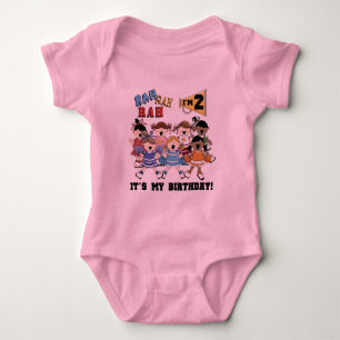 Cheerleader 2nd Birthday Tshirts and Gifts
