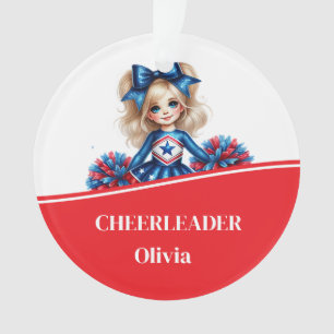Cheerleader Acrylic Ornament
