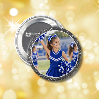 Cheerleader Add Your Photo Button