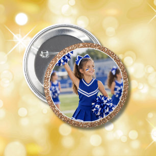 Cheerleader Add Your Photo Button
