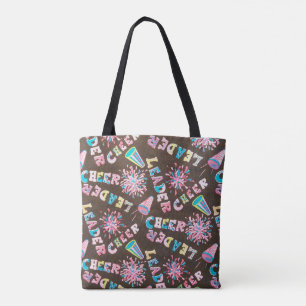 "Cheerleader" All Over Print Tote Bag