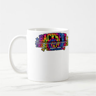 Cheerleader Backspot Quarterback Of Cheerleading T Coffee Mug