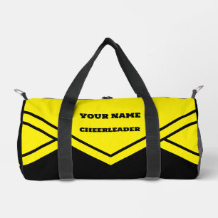 cheerleader bag, yellow ang black cheers bags