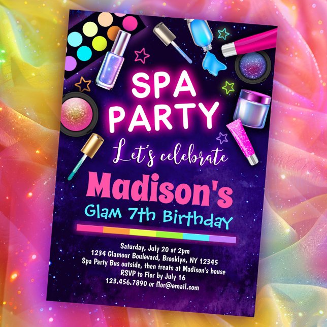 Cheerleader Birthday Party Invitation (Creator Uploaded)