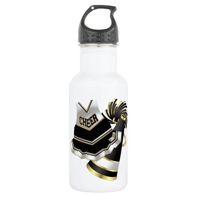 Cheerleader Bottle-works 32 oz 532 Ml Water Bottle (Front)