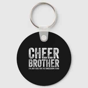 Cheerleader Brother Cheerleading Cheer Brother Key Ring