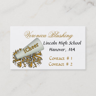 Cheerleader Business / Calling Card